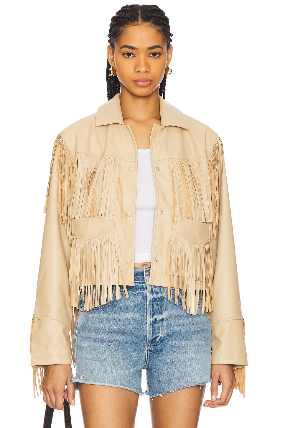 Steve Madden Halia Jacket in Tan REVOLVE