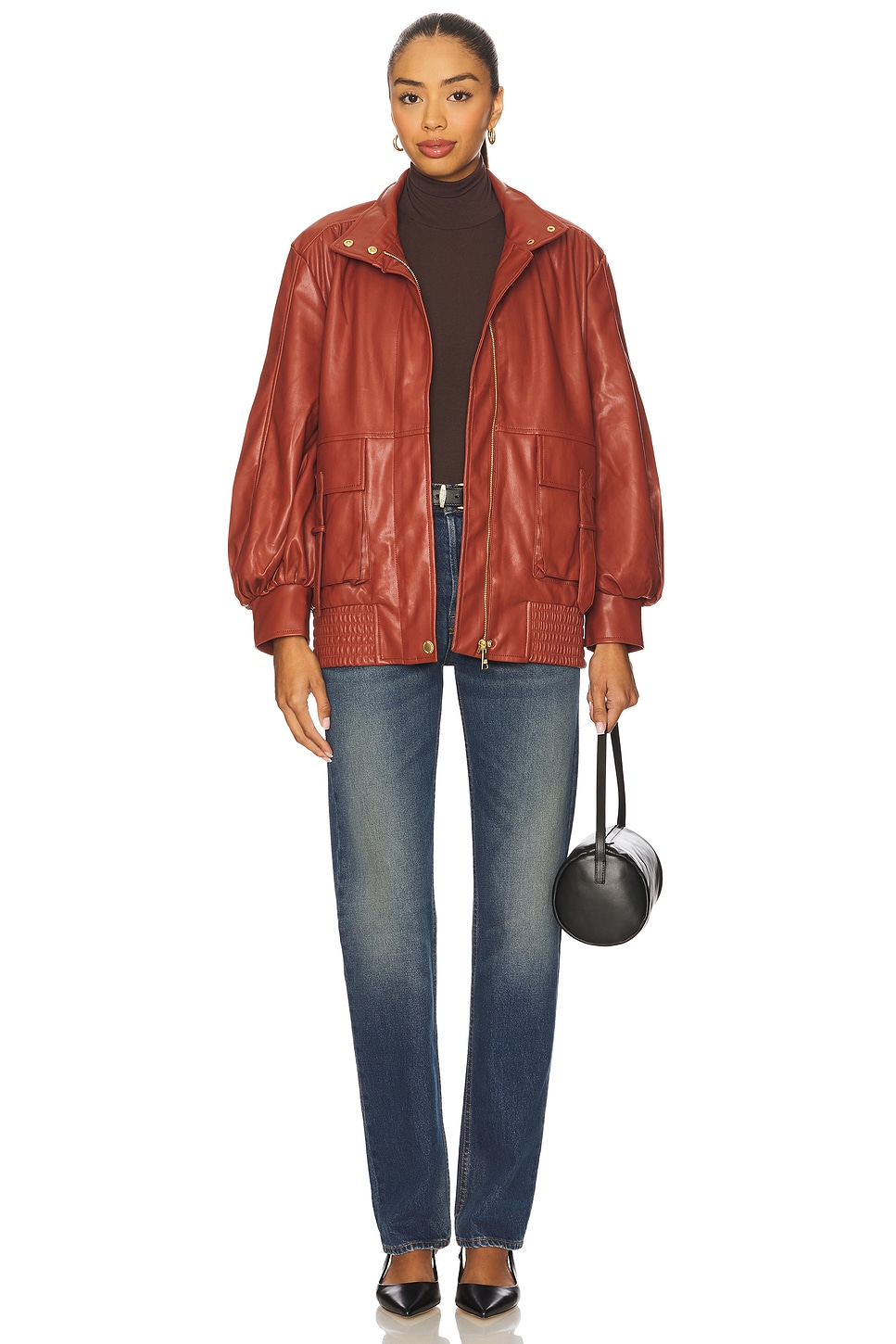Steve Madden Vee Jacket in Dusty Brick | REVOLVE