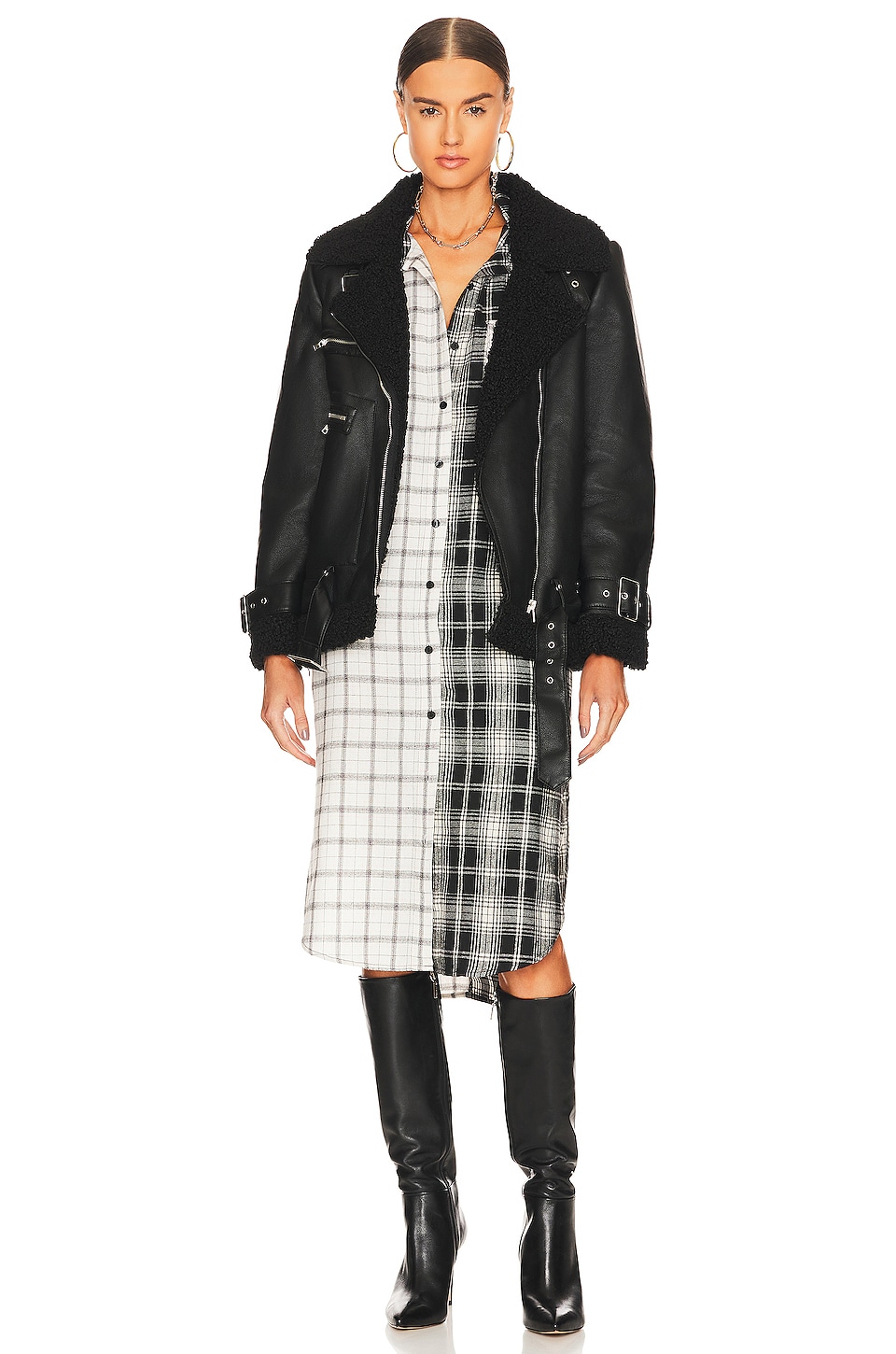 Steve Madden Quinn Faux Leather Jacket