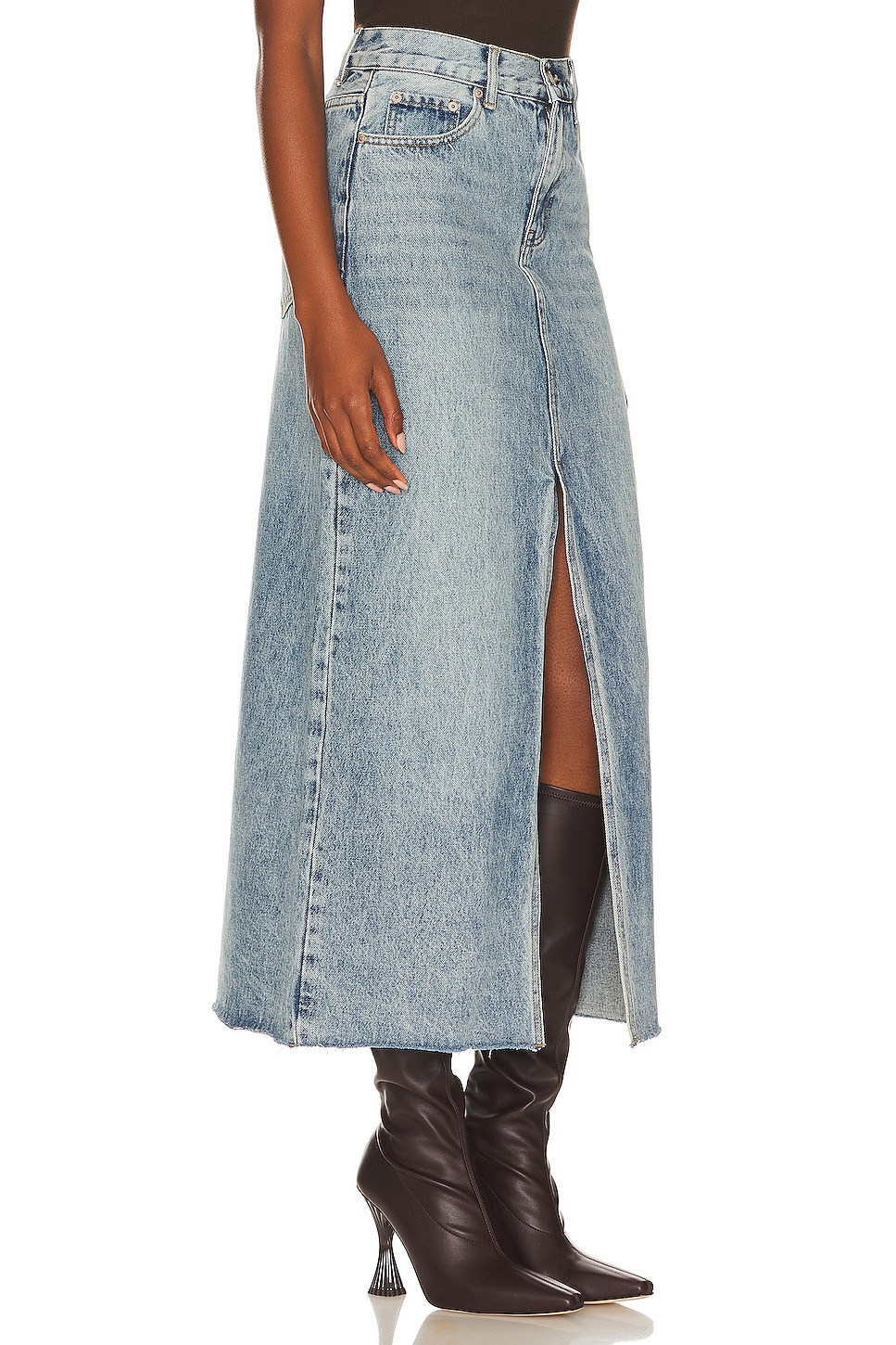 Avani Denim Skirt - Thumbnail 2
