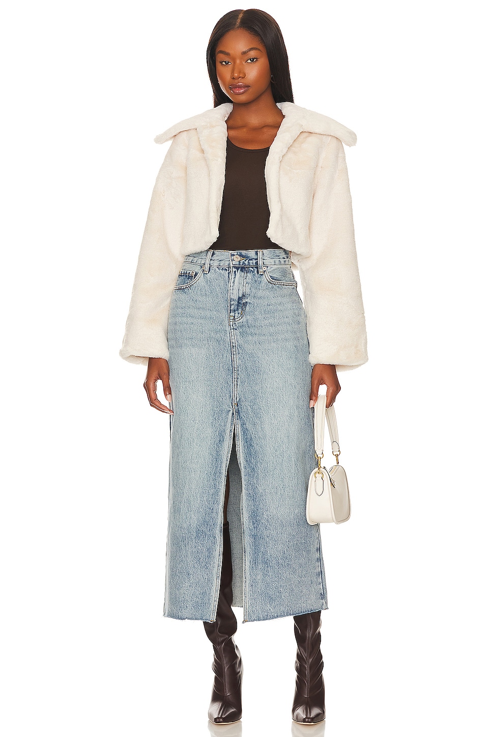 Avani Denim Skirt - Thumbnail 4