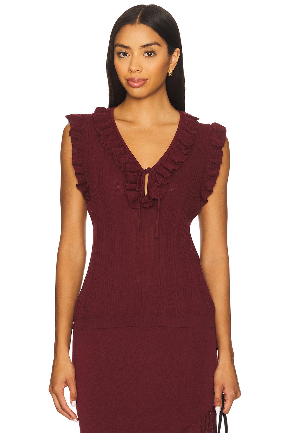Steve Madden Nataly Sweater in Windsor Wine | REVOLVE