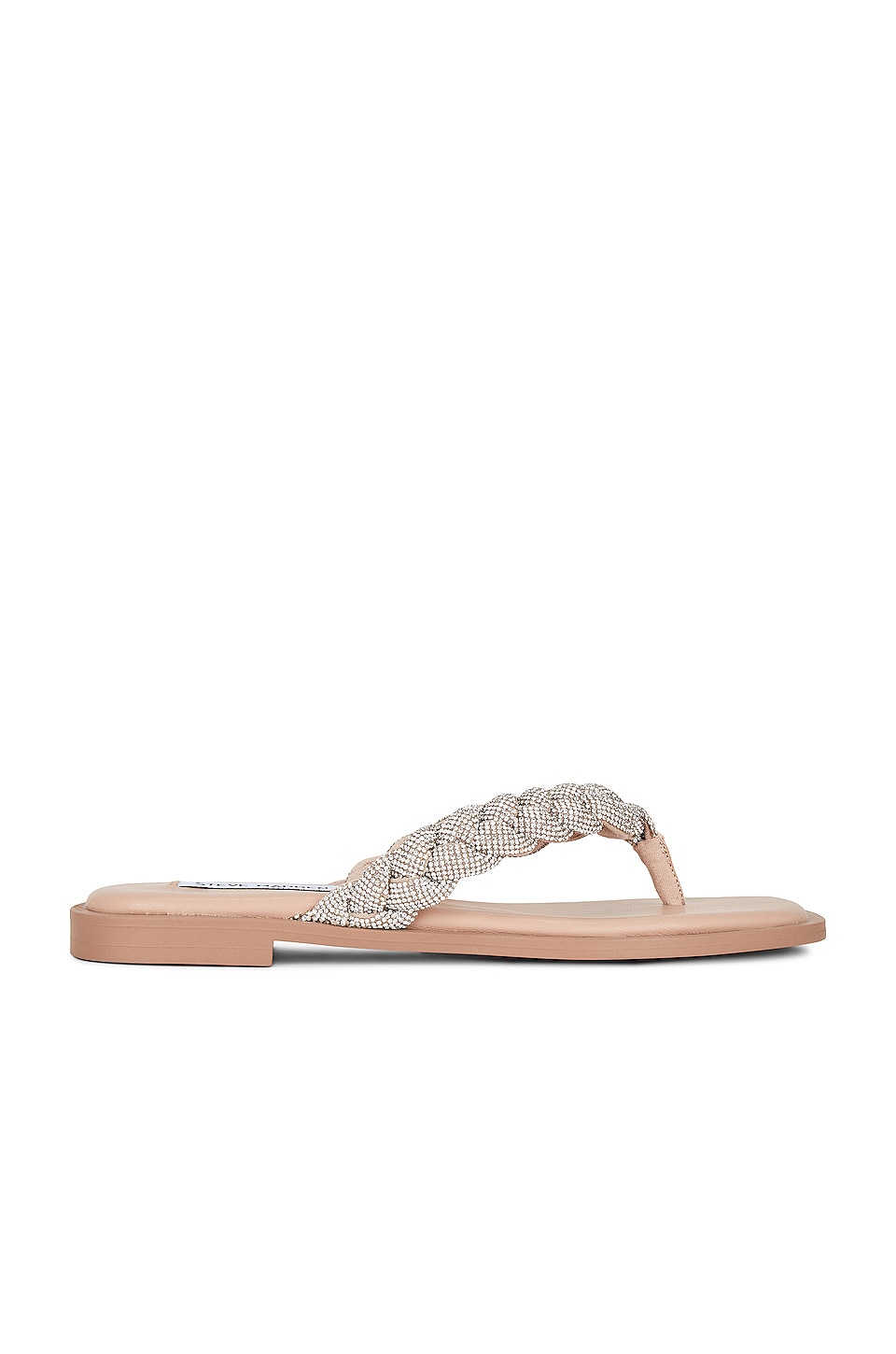 ZiGi Ny Bling Flip Flops Rhinestone Sandals White Diamond Heel Sz 8.5 Beach  - Đức An Phát