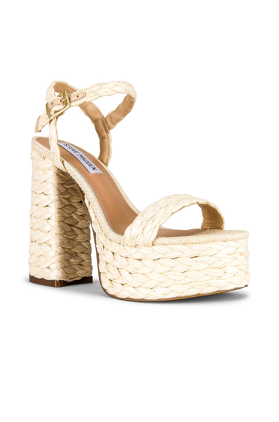 Steve Madden Tiera Platform in Raffia | REVOLVE