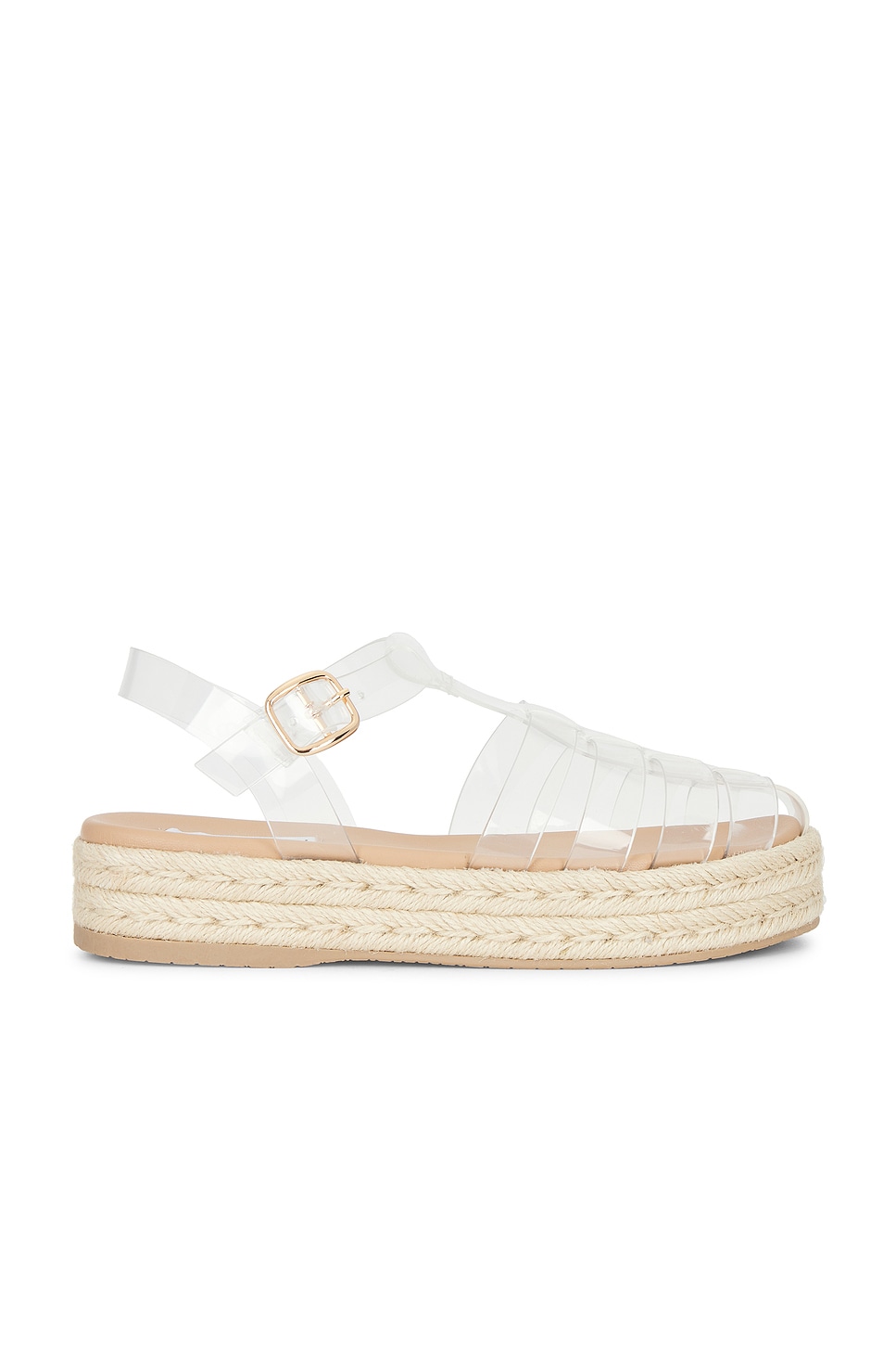 Steve Madden Marlin Sandal in Clear | REVOLVE