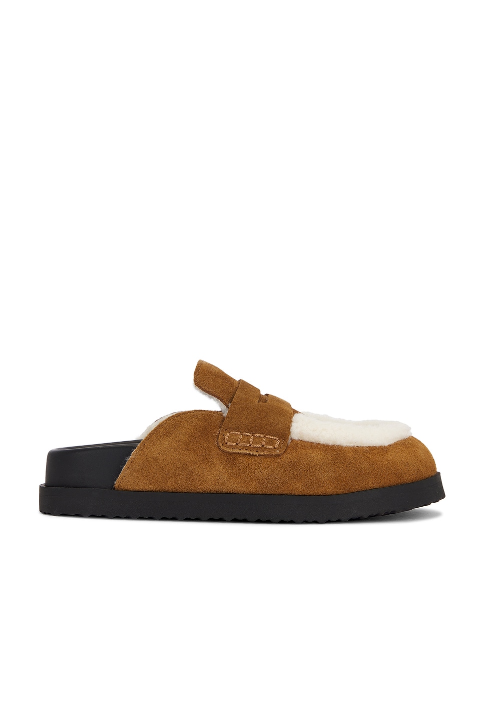 Steve Madden Tomlin Clog in Chestnut Suede | REVOLVE