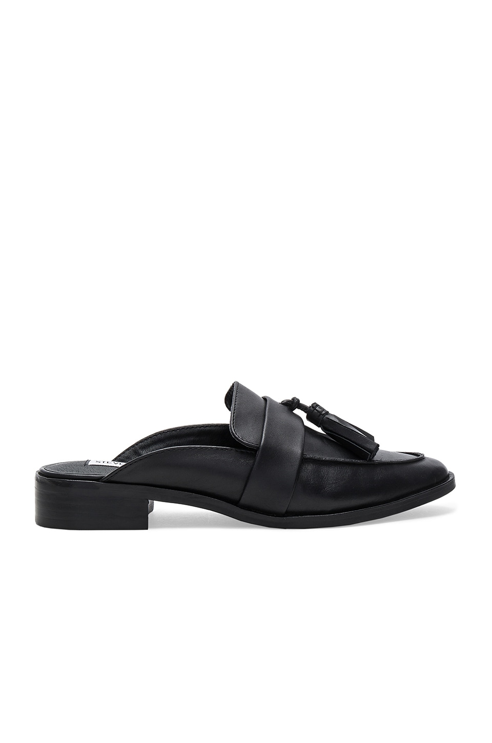 Steve Madden Magan Mule in Black Leather | REVOLVE