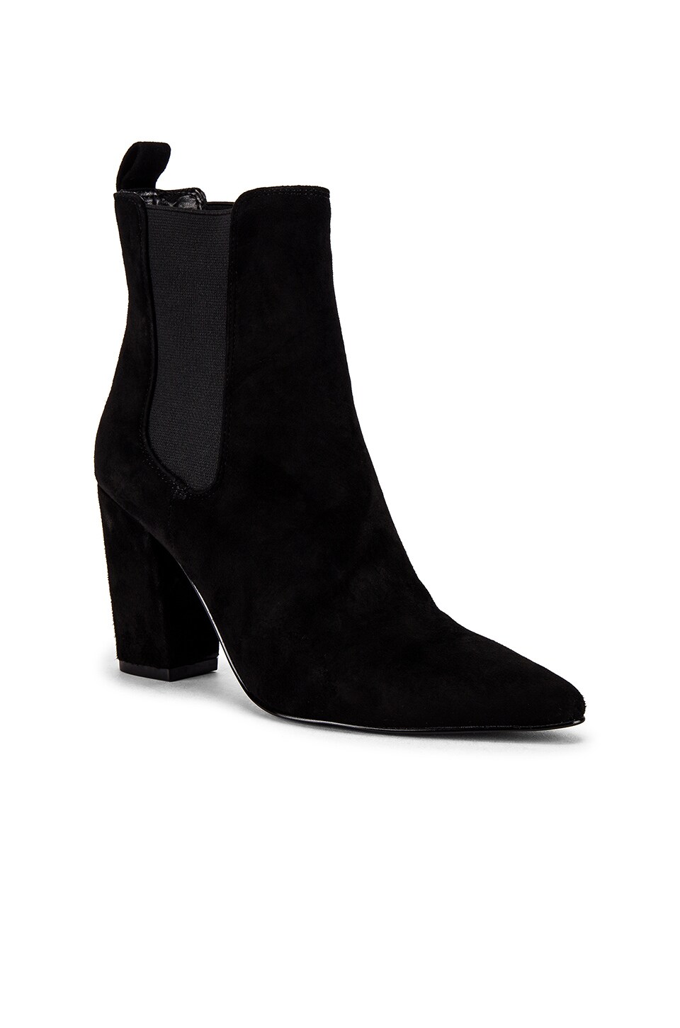 Steve Madden Subtle Bootie in Black Suede