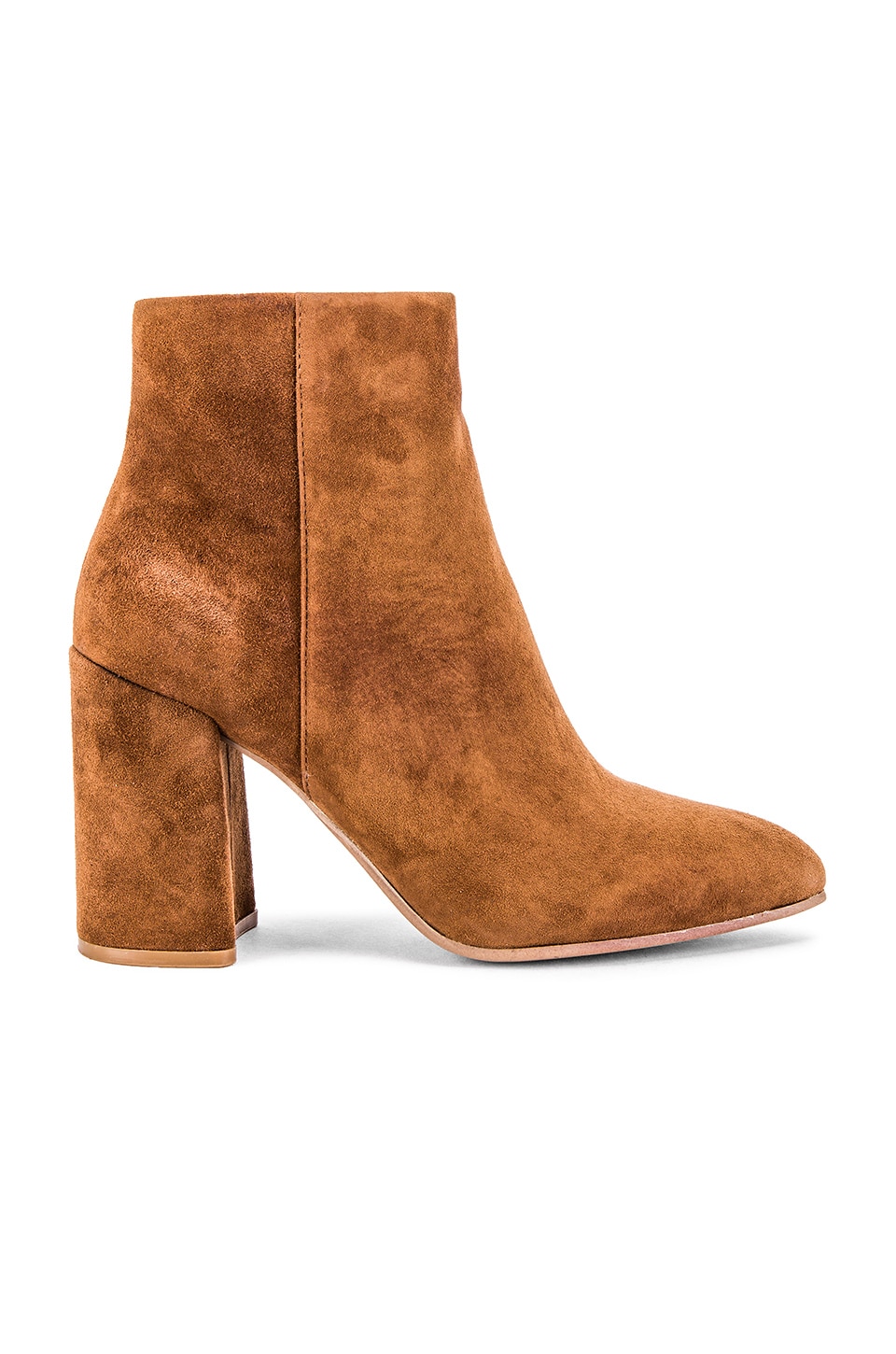 steve madden therese bootie brown suede