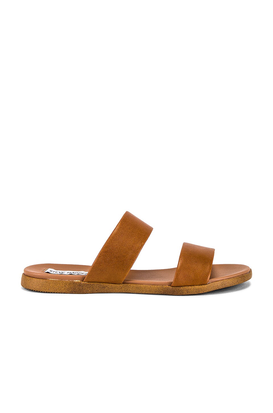 steve madden tan slides