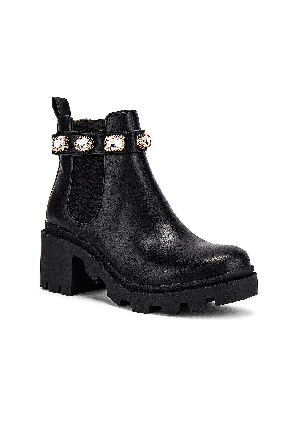 steve madden black amulet booties