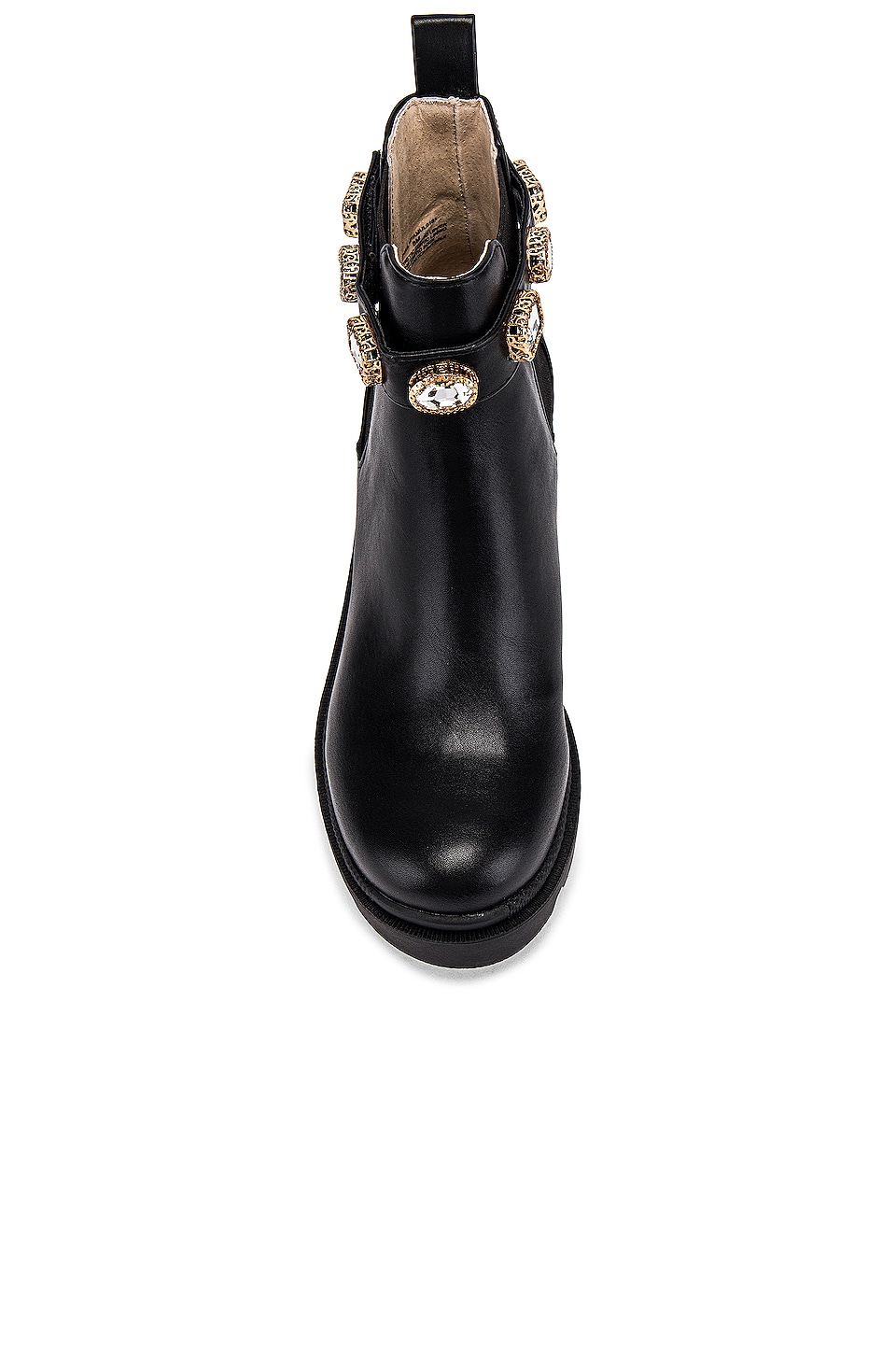 steve madden black amulet booties