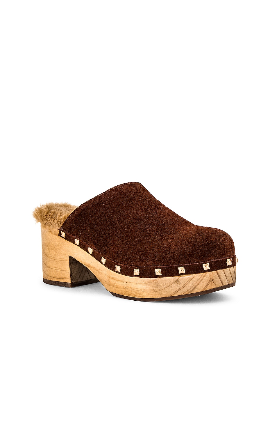 steve madden suede clogs