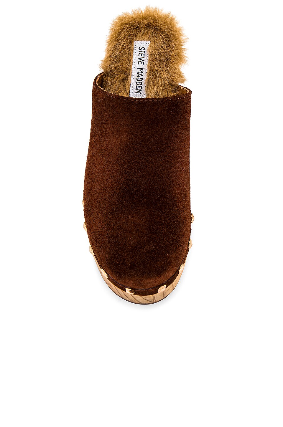 steve madden suede clogs