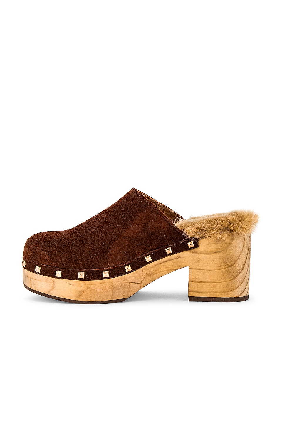 steve madden suede clogs