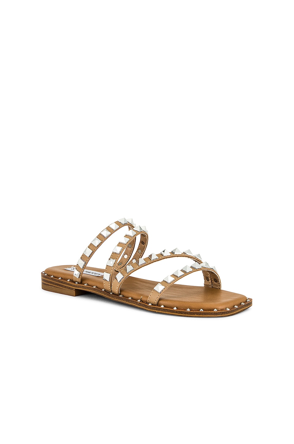 steve madden skyler tan sandals dupe