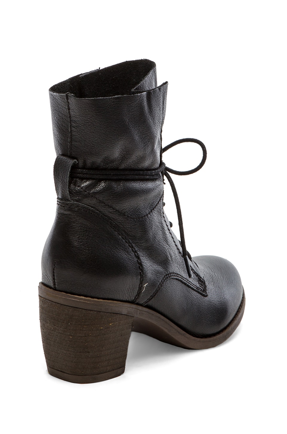 Steve Madden Gretchun Boot in Black Leather | REVOLVE