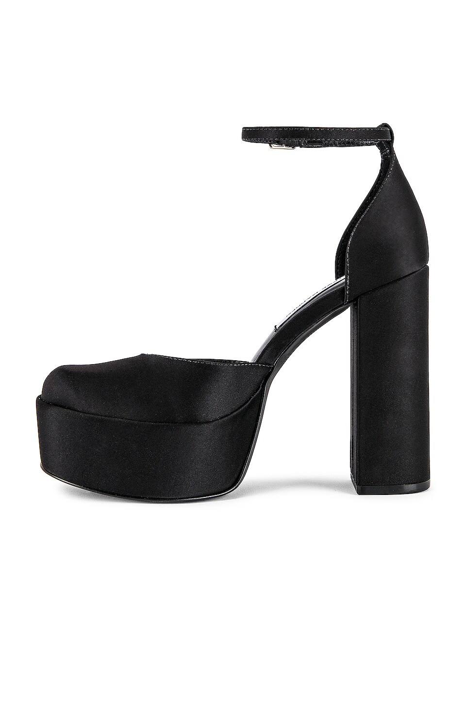 Steve Madden Women's Agata Pump - Classic Block Heel Pumps With Ankle Strap