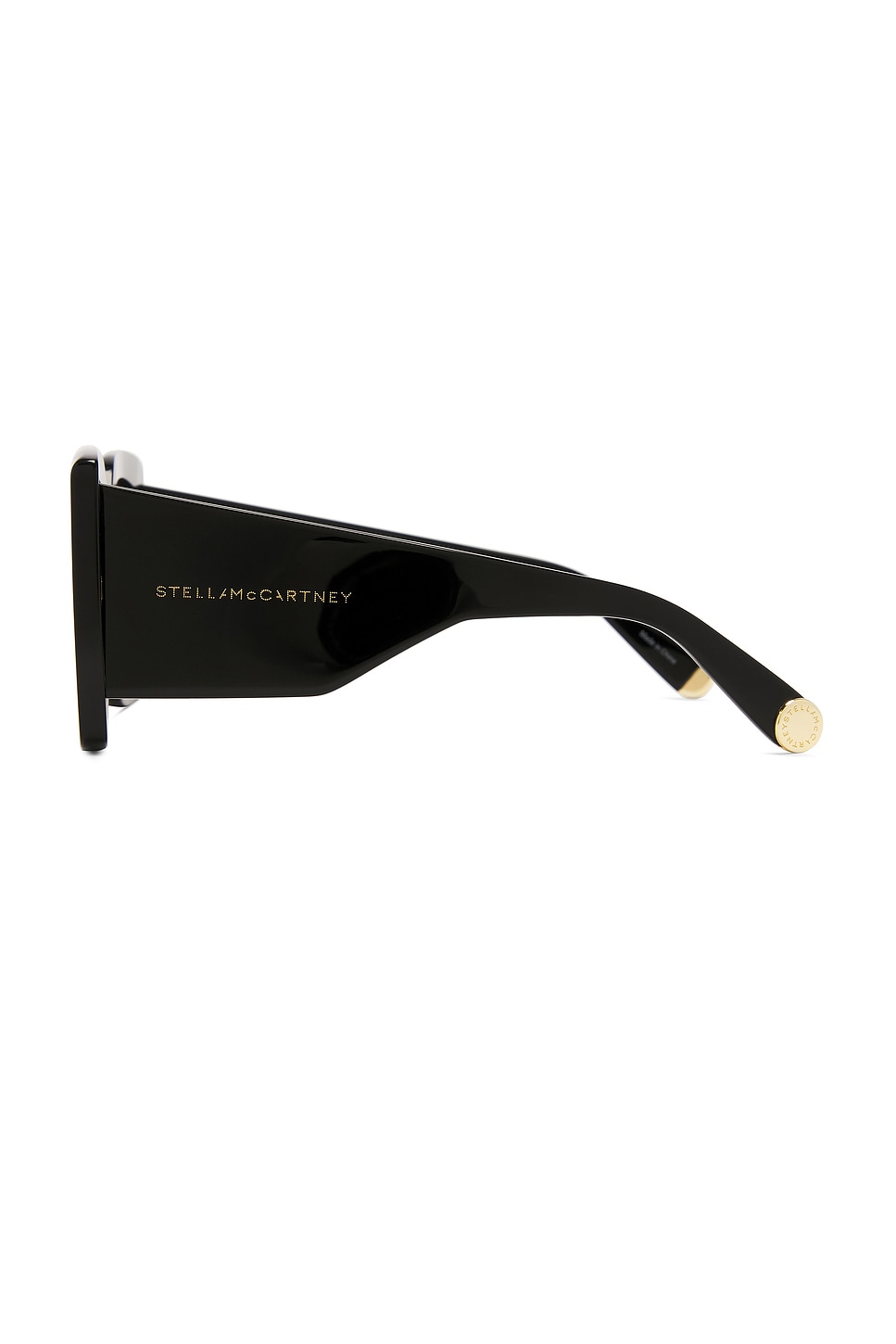STELLA MCCARTNEY Medallion Sunglasses‎ in Black & Gradient Smoke Stella McCartney Medallion Sunglasses in Black & Gradient  main image 2