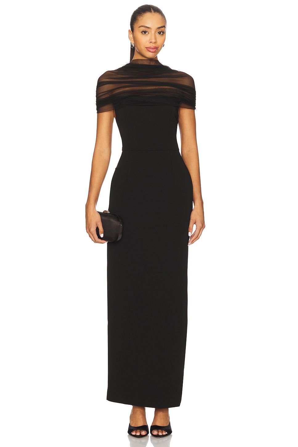 sonya moda black dress NOUR BLACK MAXI DRESS