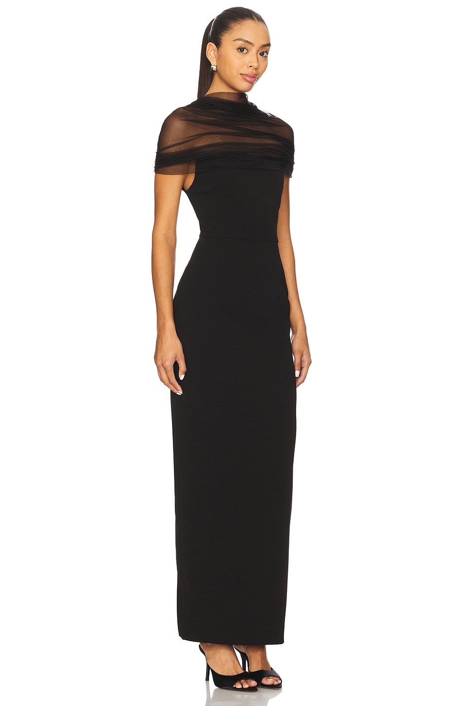 chinese dress ladies Sonya Willow Maxi Dress in Dusk Blue – Coco & Lola main image 1