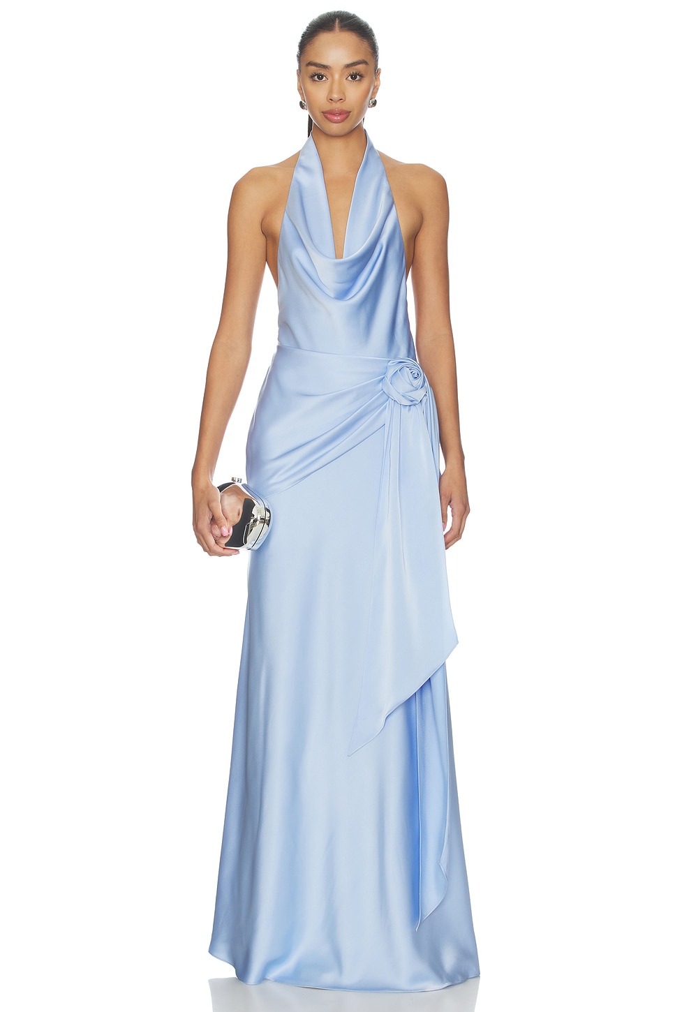 sonya satin dress Sonya Strapless Fitted Stretch Satin Bridesmaid Dress
