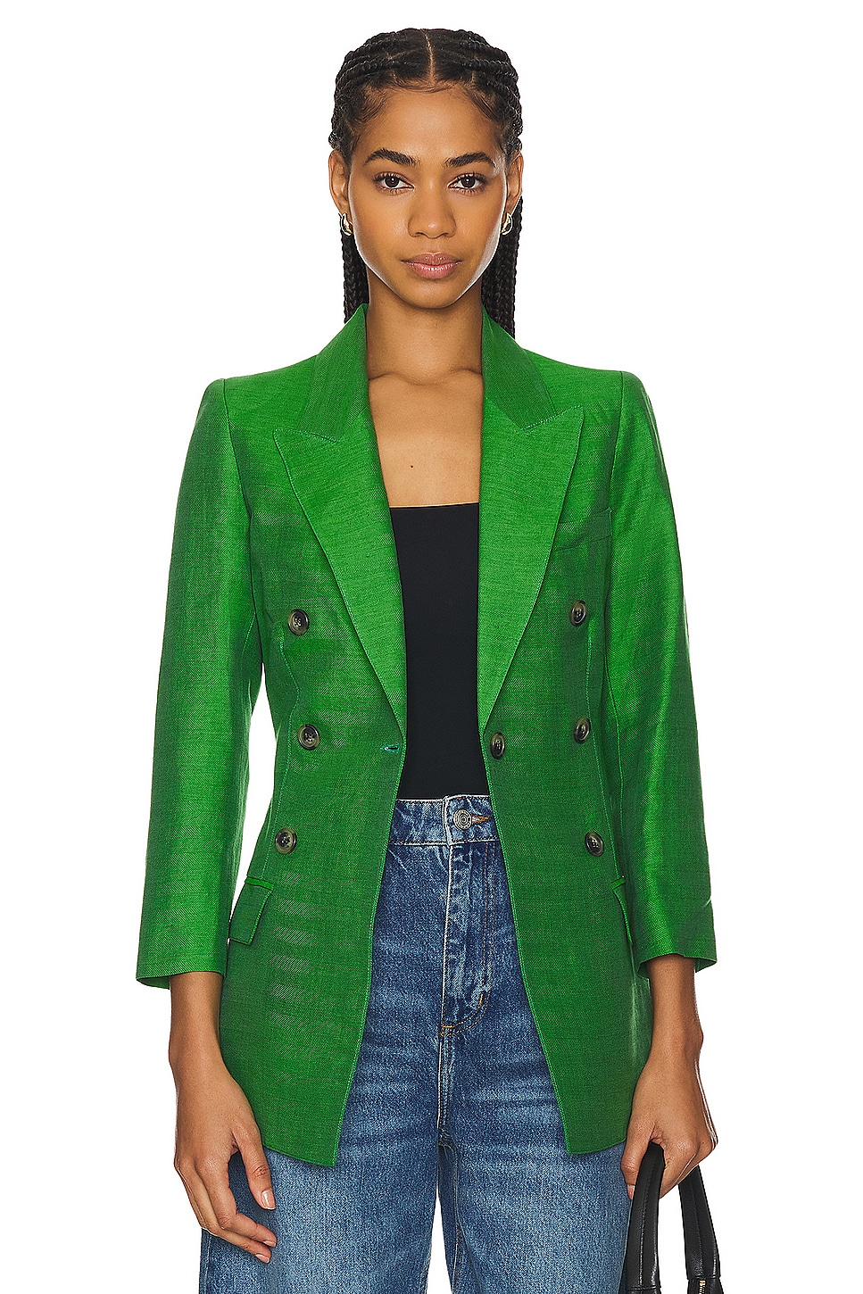 Kelly green blazer best sale