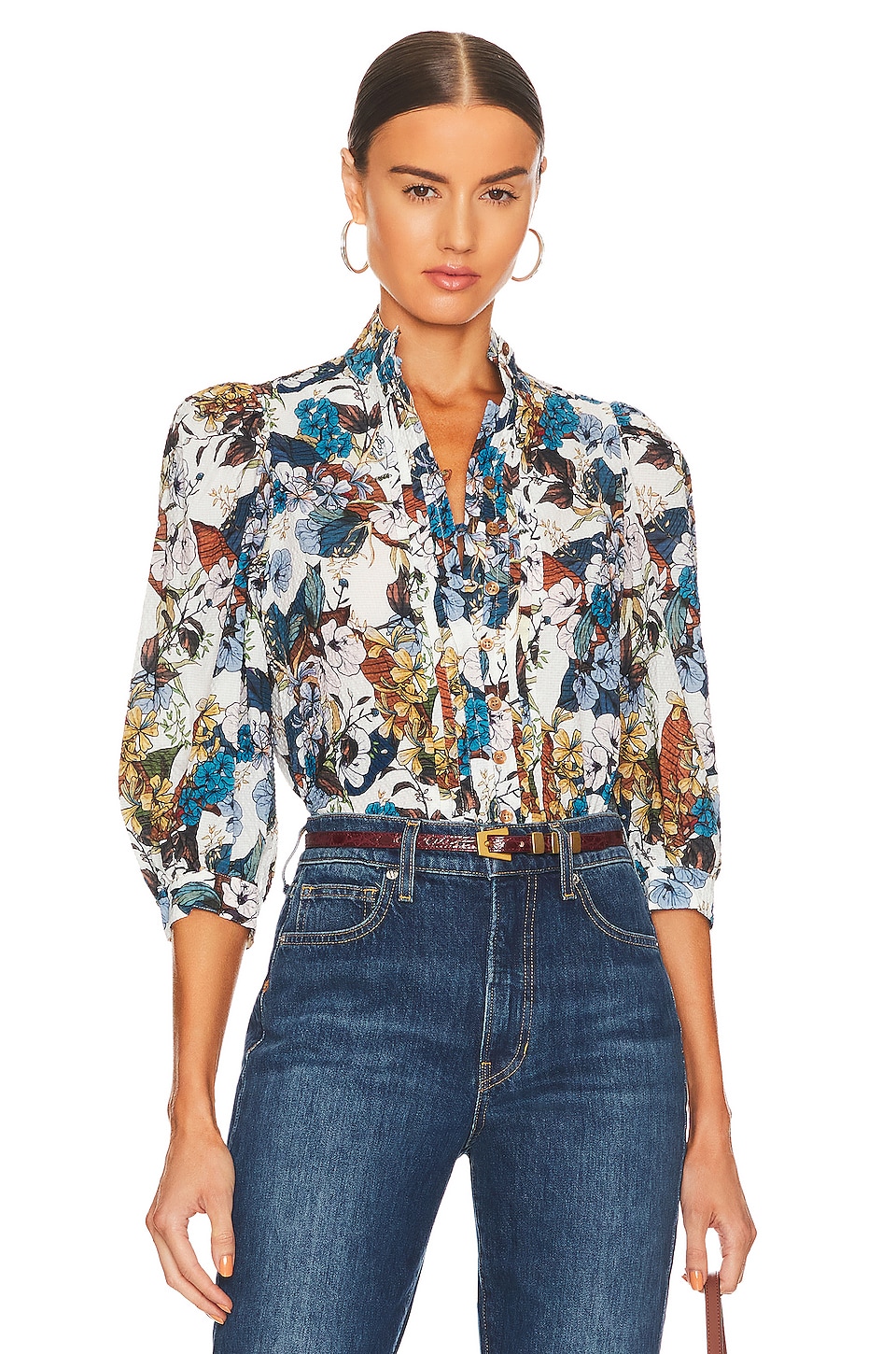 Smythe Frontier Blouse in Autumn Floral | REVOLVE