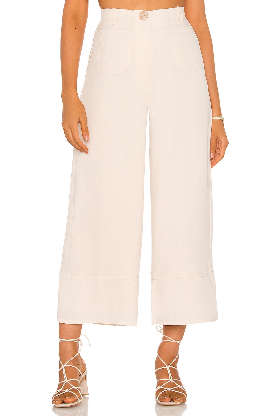 Sancia The Mathea Pants in Vintage White | REVOLVE