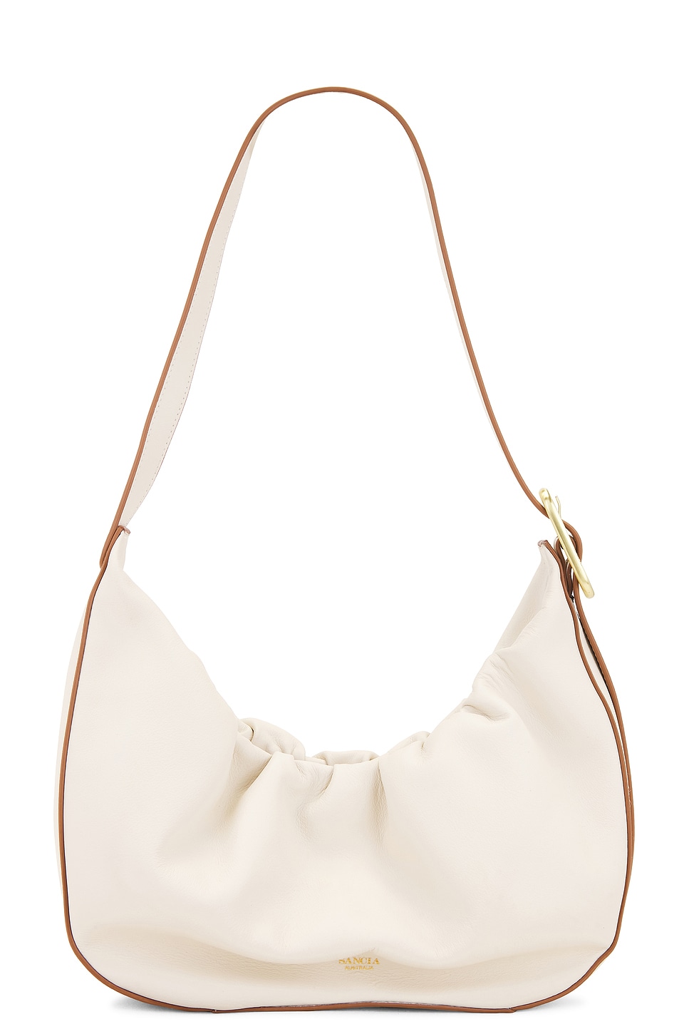 SANCIA ベージュ ショルダーバッグ
