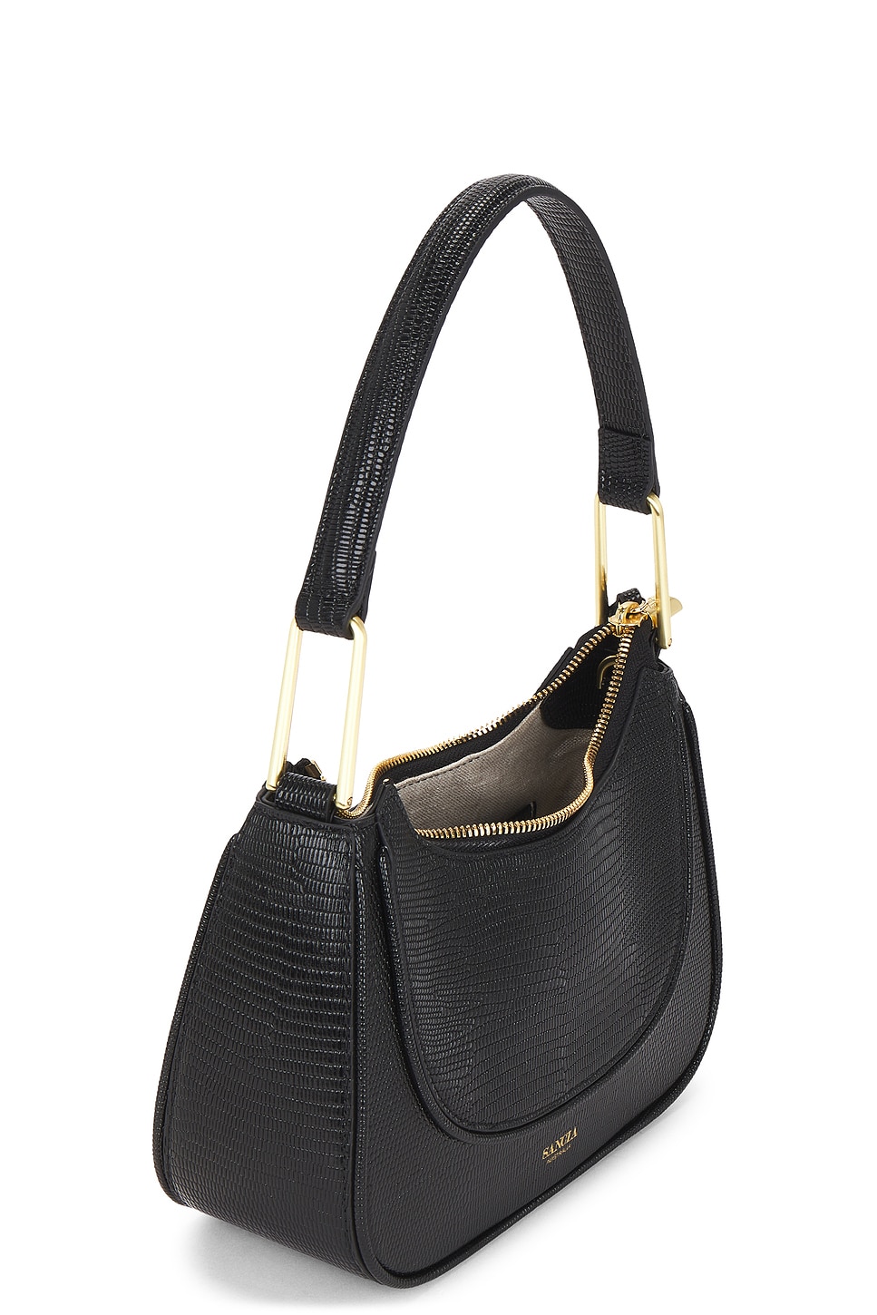 Sancia THE LOJA ショルダーバッグ - Black Lizard | REVOLVE
