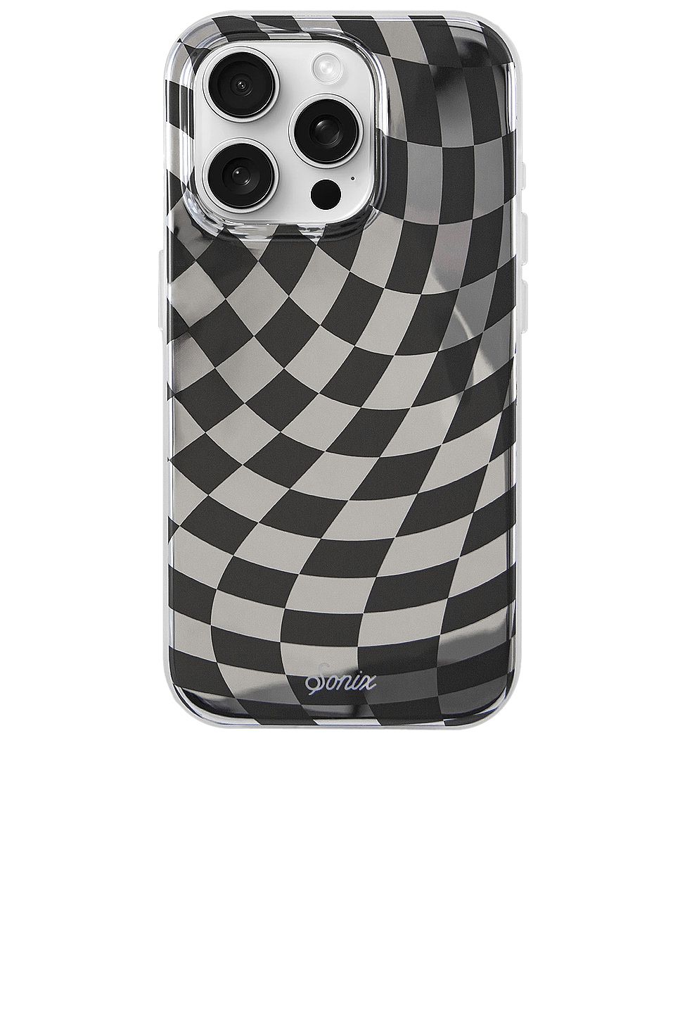 Sonix ЧЕХОЛ ДЛЯ IPHONE в цвете Checkmate Black & Silver | REVOLVE