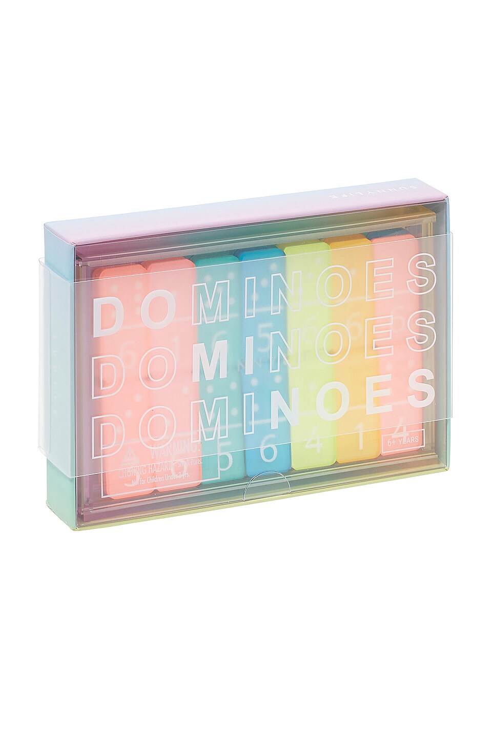 lucite dominoes neon main image 1