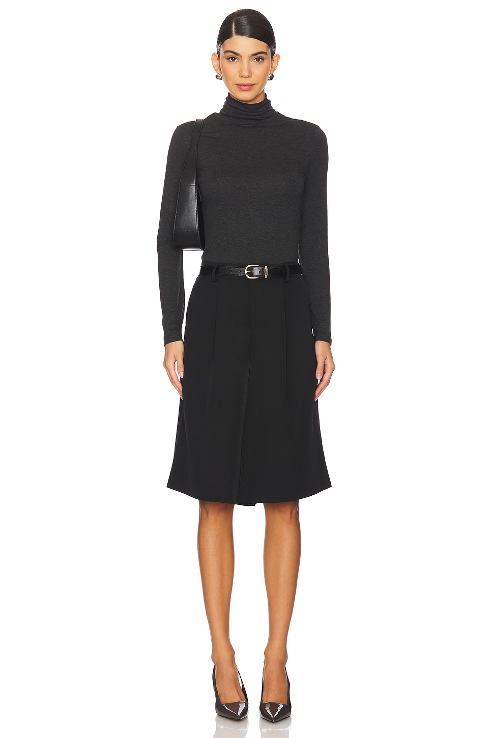 michael costello × revolveタートルネックスリーブドレス michael costello × revolveタートルネックスリーブドレス