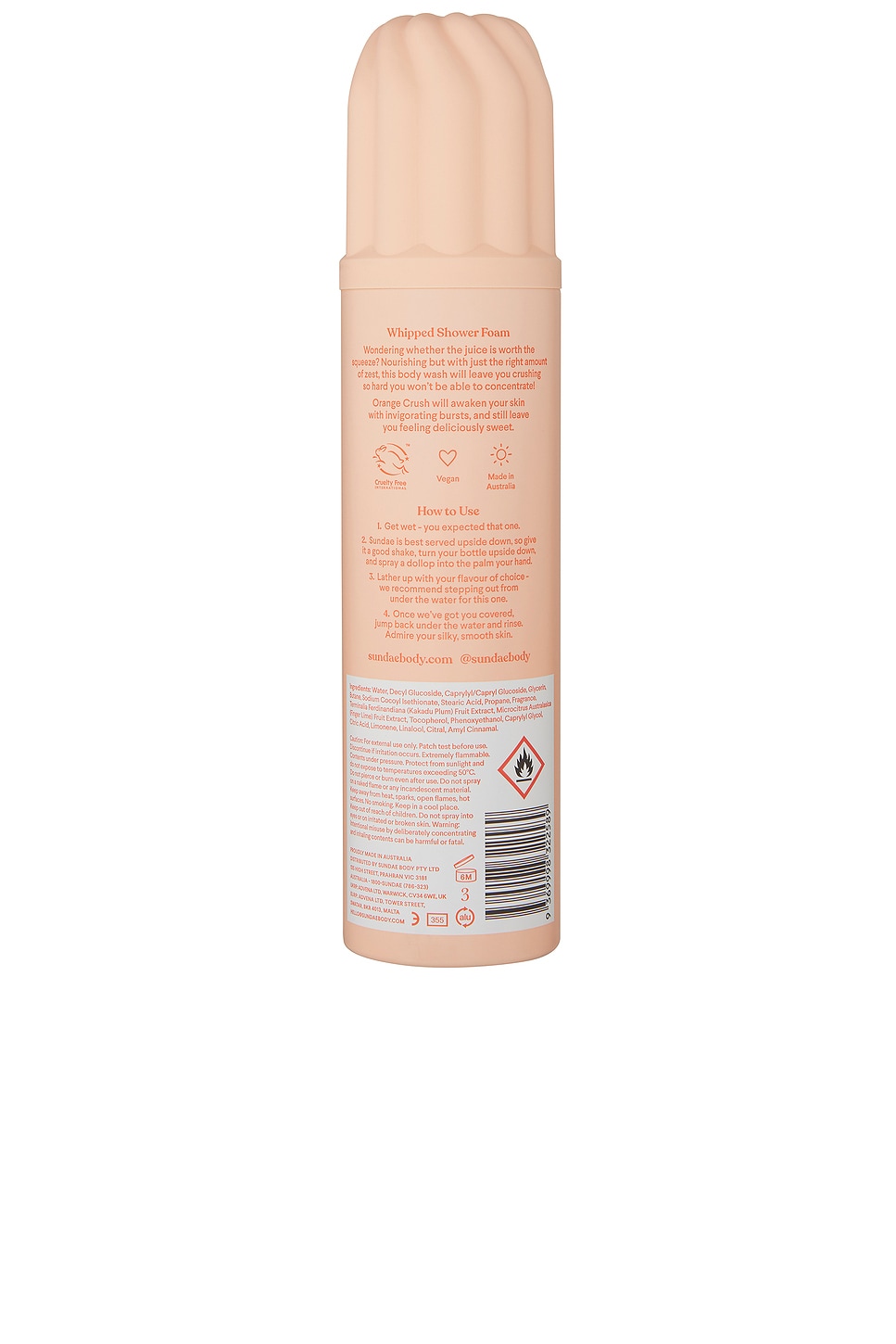Orange Crush Whipped Shower Foam - thumbnail 3
