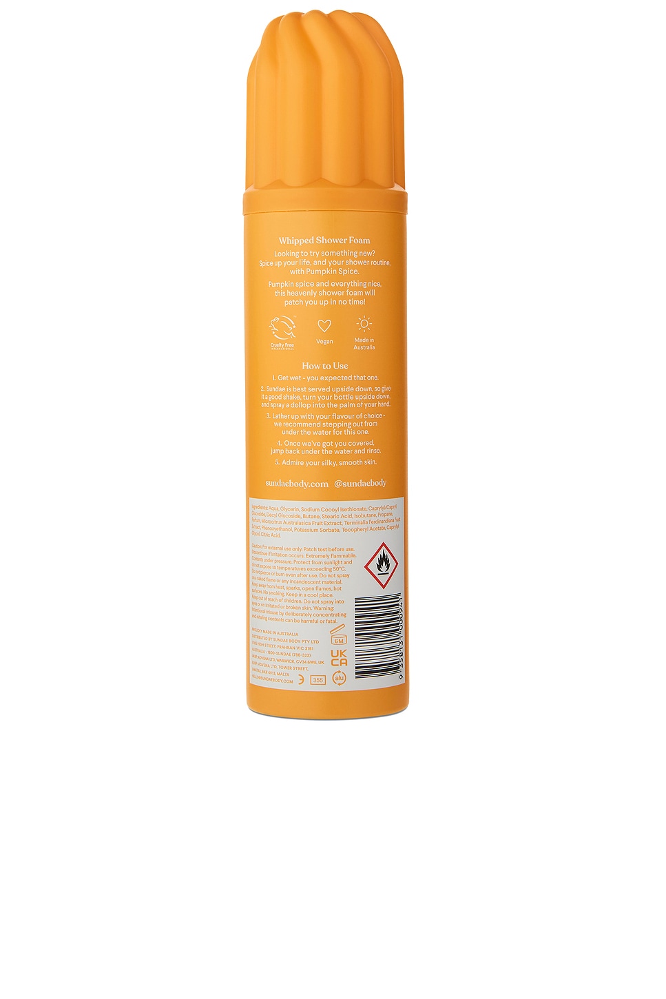 Pumpkin Spice Whipped Shower Foam - thumbnail 3