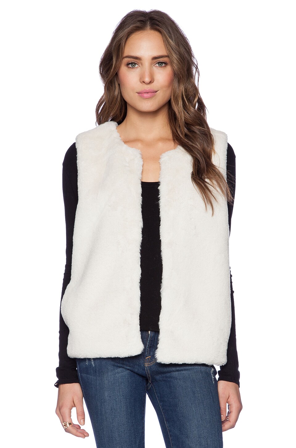 Soft Joie Casia Faux Fur Vest in 