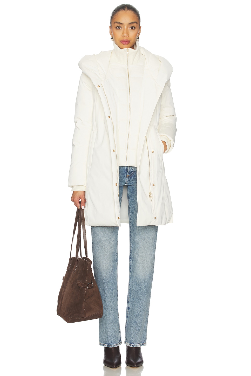 Soia Kyo BLOUSON CAMELIA en Powder REVOLVE