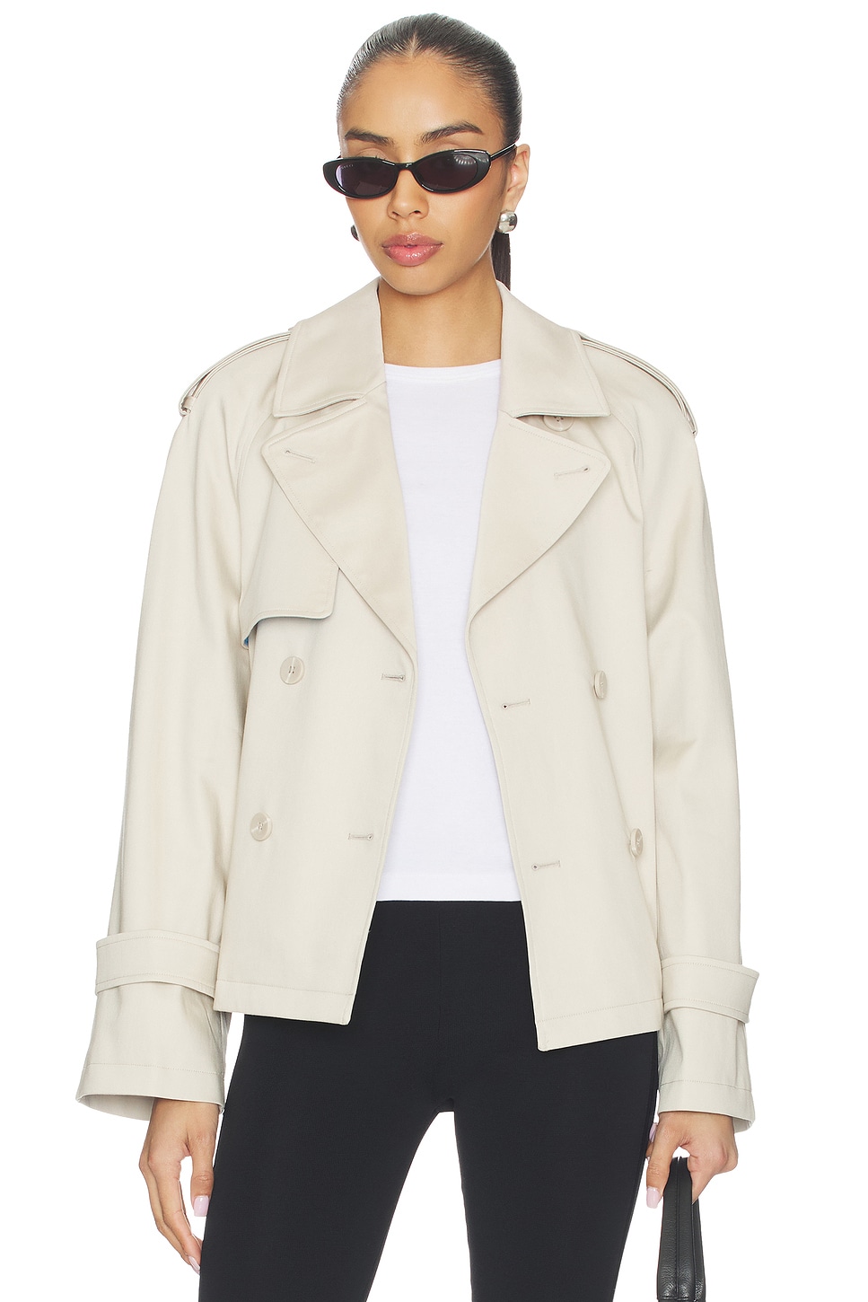 Soia & Kyo Juliette Short Trench Coat