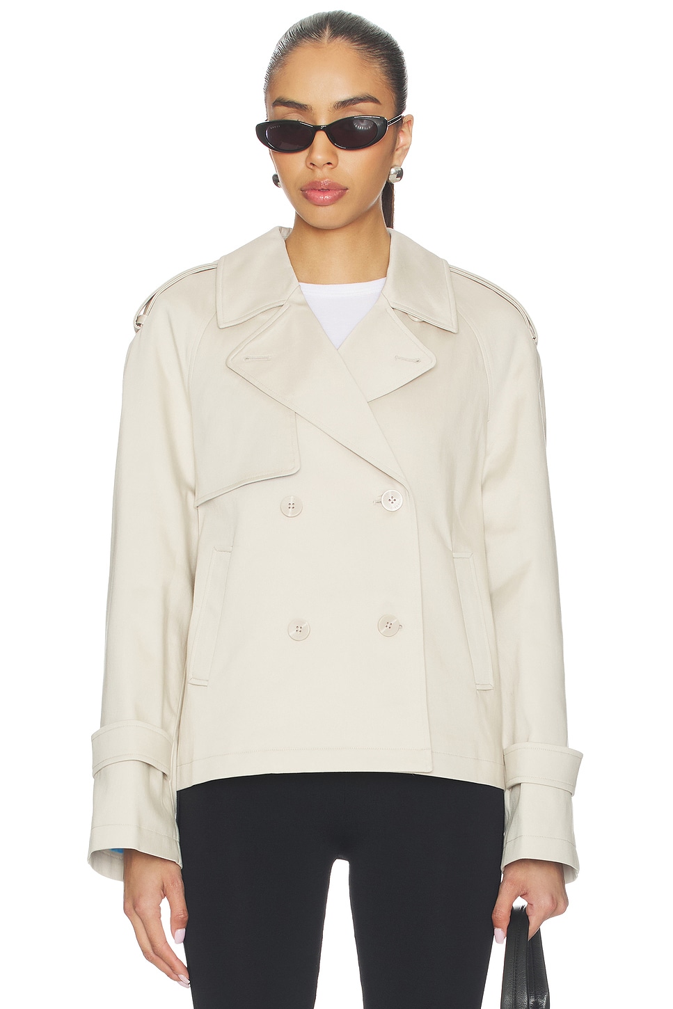 Soia & Kyo Juliette Short Trench Coat
