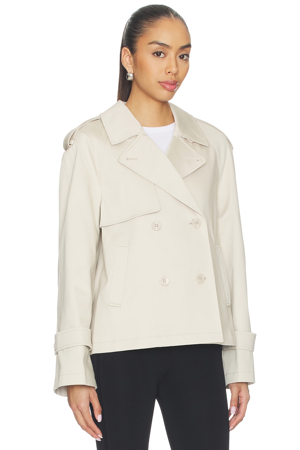 Soia & Kyo Juliette Short Trench Coat