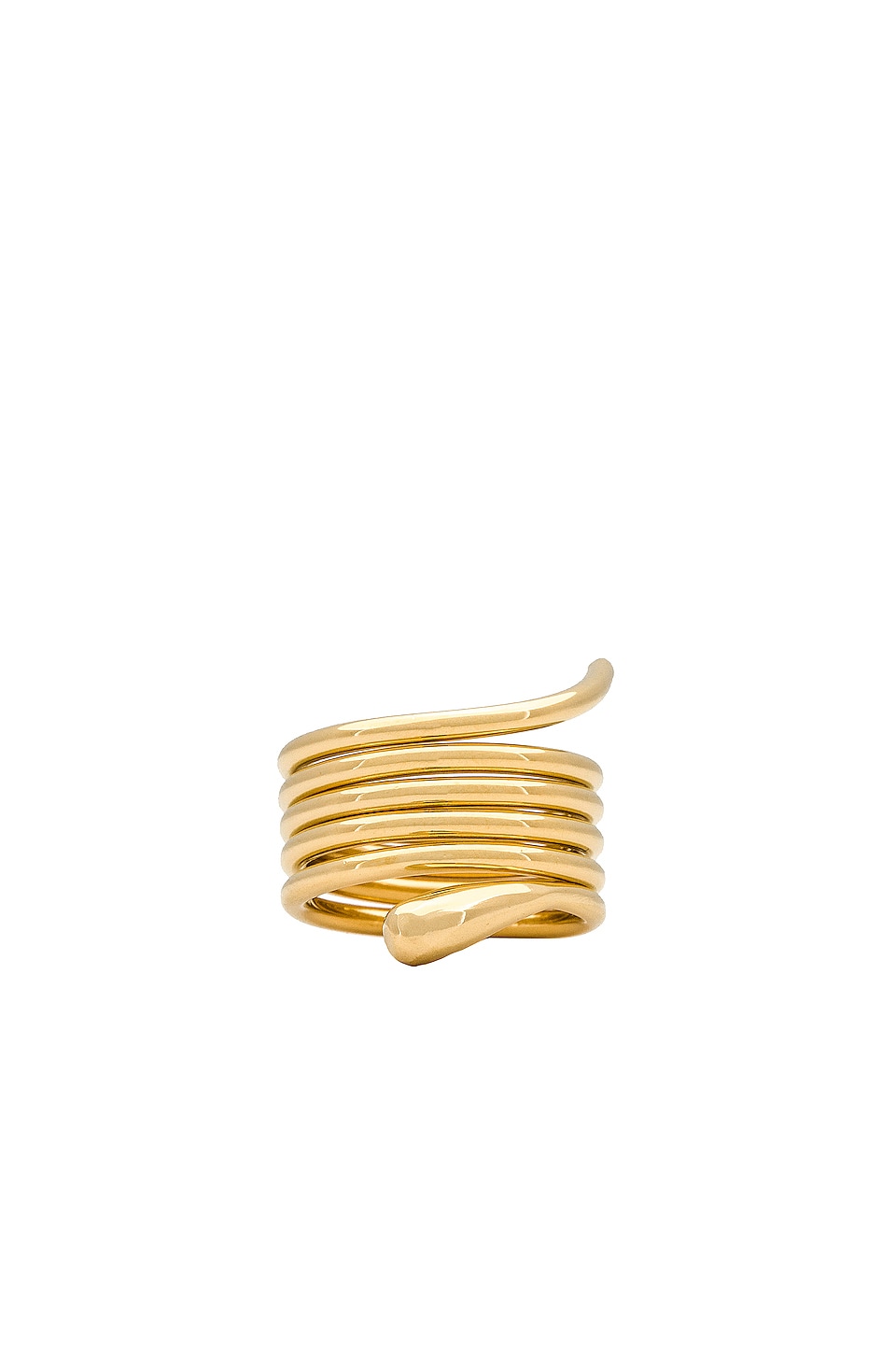 Image 1 of Dash Coil Ring in Gold