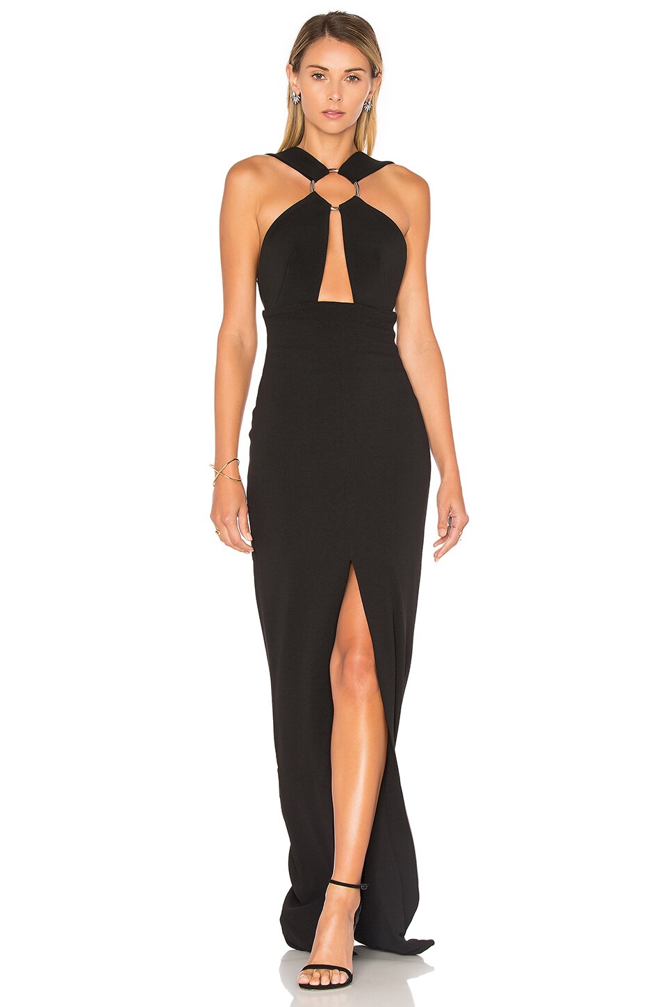 SOLACE London Kali Maxi Dress in Black | REVOLVE