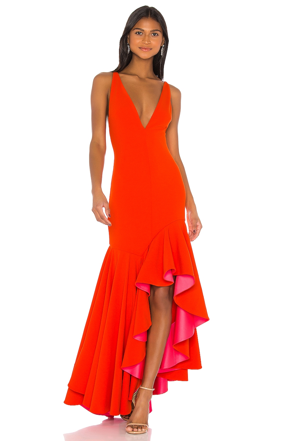 blood orange dress