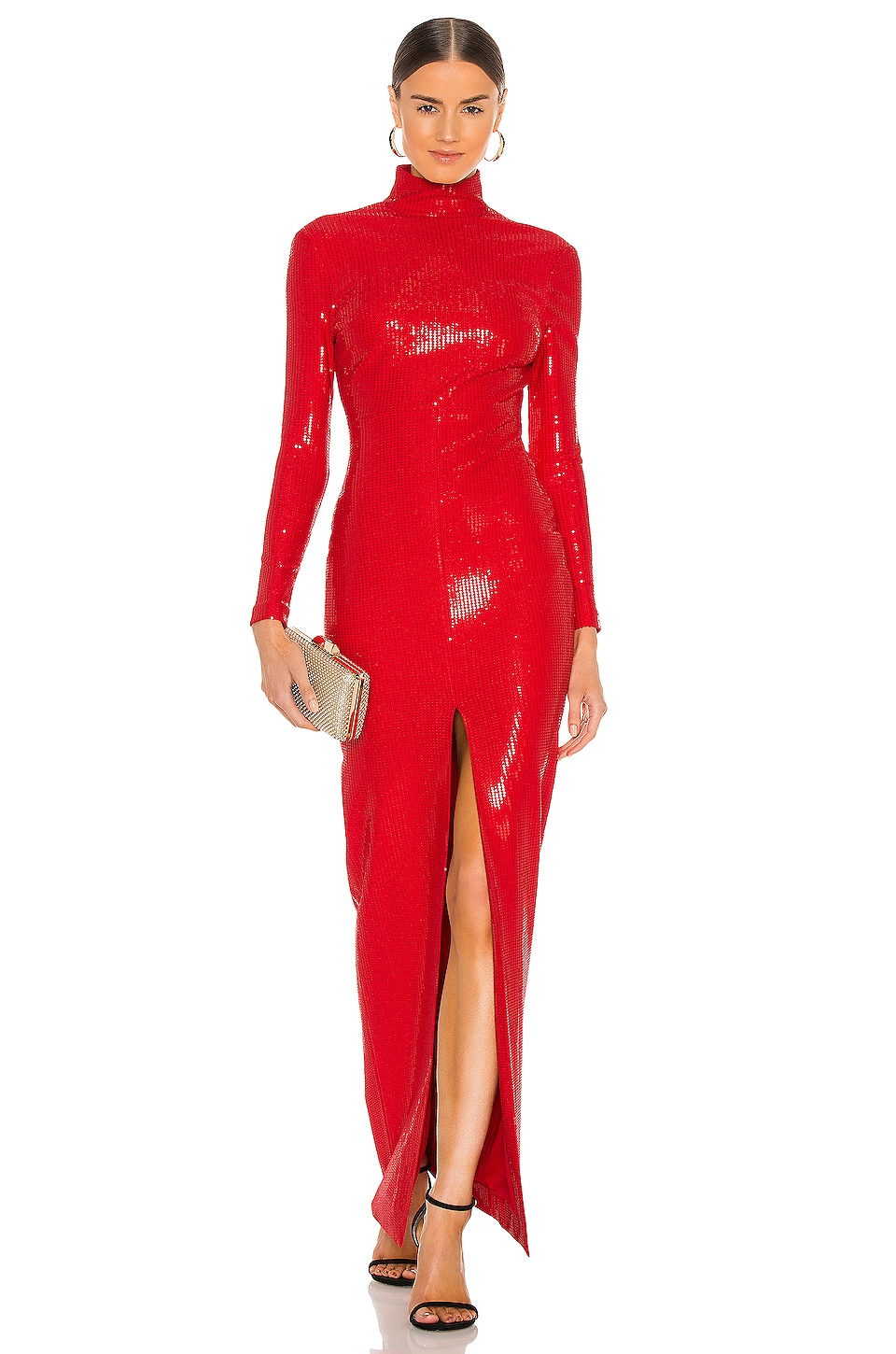 solace london red dress