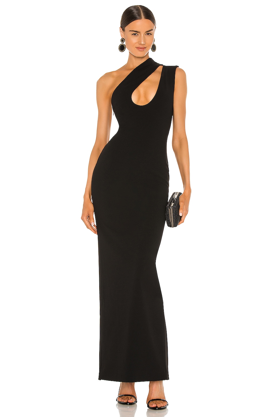 SOLACE London Krista Maxi Dress in Black | REVOLVE