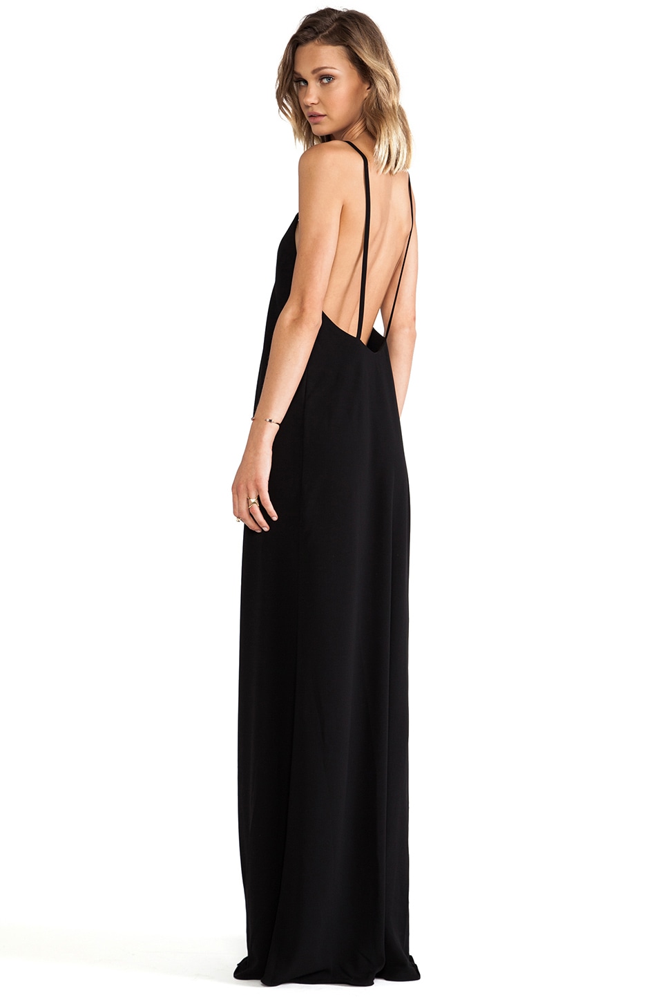 SOLACE London Wilma Maxi Dress in Black | REVOLVE
