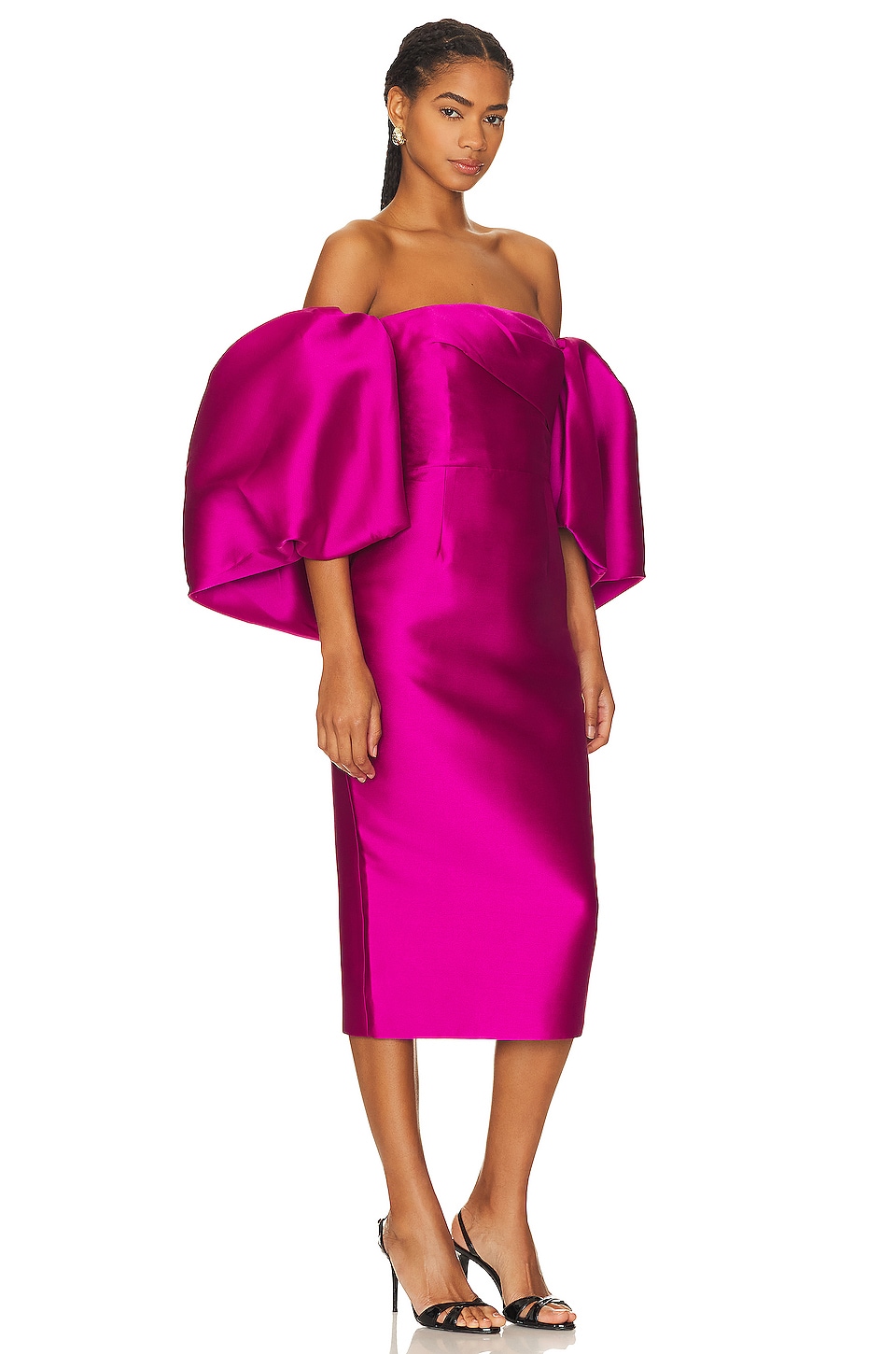 SOLACE London ROBE MI-LONGUE MARCIA