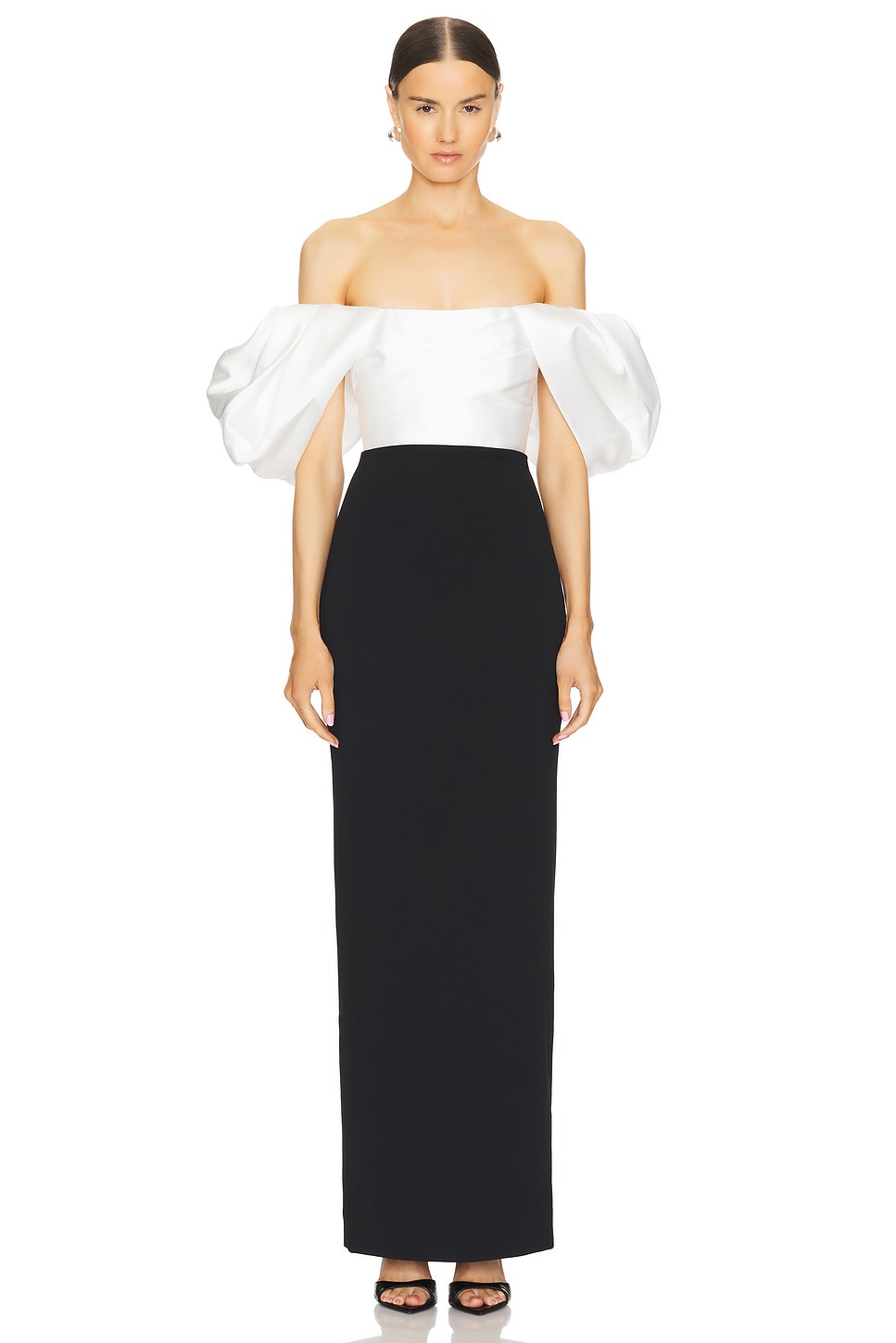 SOLACE LONDON ソレイスロンドン ワンピース Sian 959021 SOLACE London Sian Maxi Dress in Pink & Red | REVOLVE