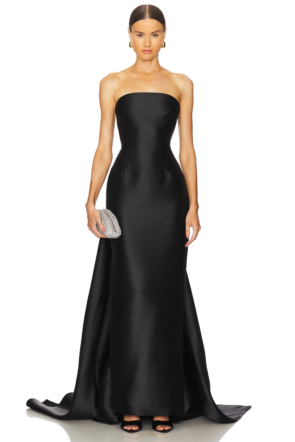 【SOLACE LONDON】IMANI MAXI ドレス SOLACE London Imani Maxi Dress in Cream | REVOLVE